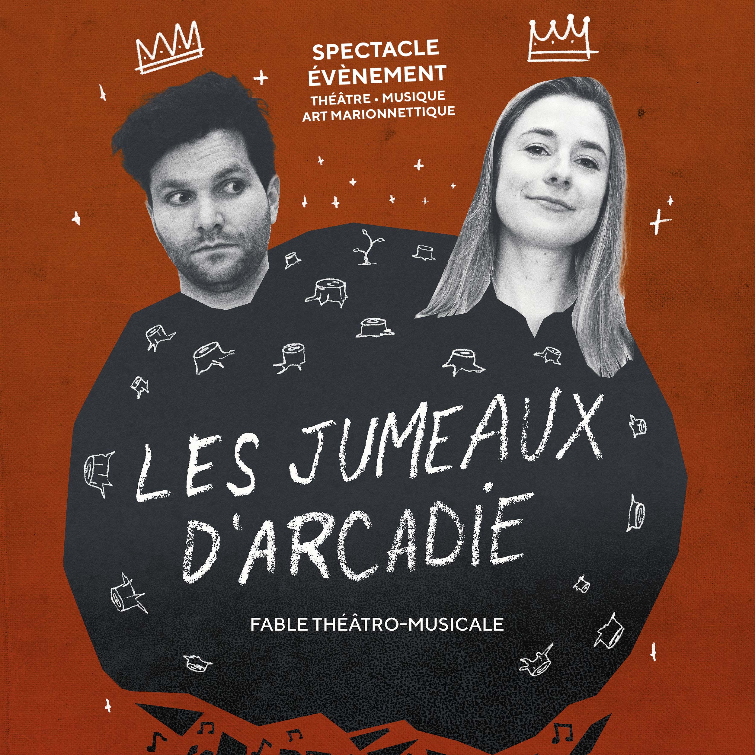 Les Jumeaux d’Arcadie Fable théâtro-musicale