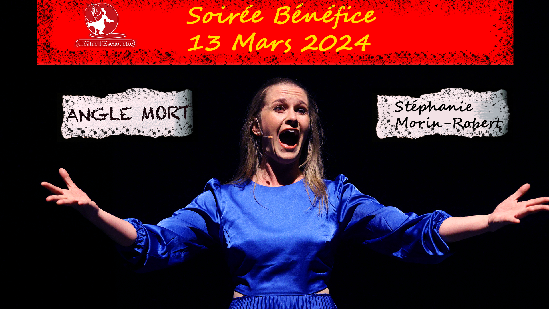 Angle mort affiche pour soiree